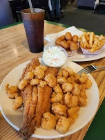 Baby Flounder Platter with Shrimp Platter
