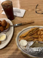 Flounder and Shrimp Dinner