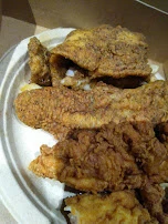 Fried Chicken and Catfish Fillets